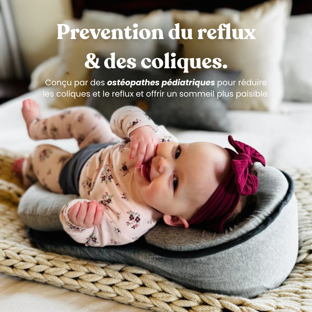 Lit anti-reflux & anti-coliques pour bébé