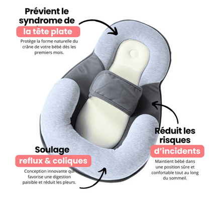 Lit anti-reflux & anti-coliques pour bébé