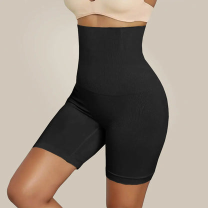 Short gainant taille haute post-partum