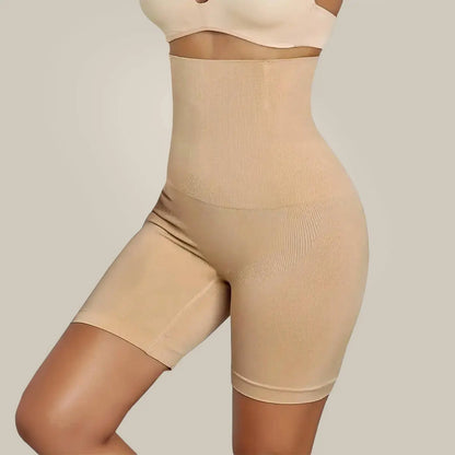 Short gainant taille haute post-partum