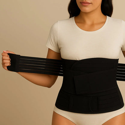 Ceinture Post-Partum 3-en-1 – Ventre, Taille & Hanches