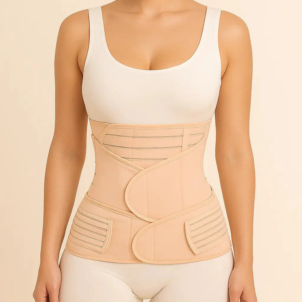 Ceinture Post-Partum 3-en-1 – Ventre, Taille & Hanches